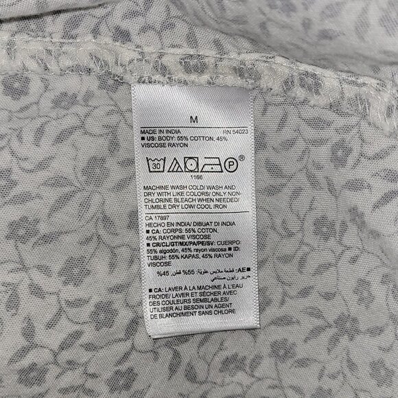 M | Old Navy | Floral Puff Sleeve Cottagecore Blouse - Picture 5 of 5